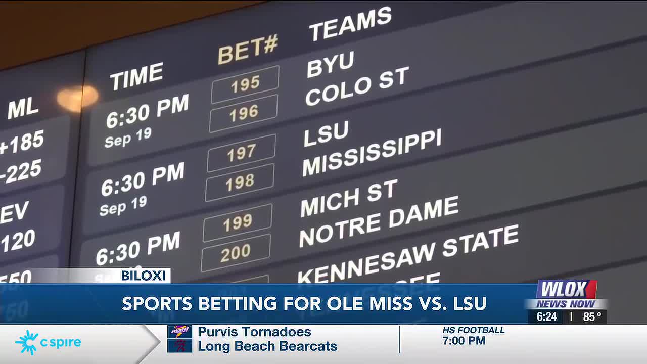 Beau Rivage Casino Anticipates Surge in Sports Betting for LSU vs. Ole Miss Matchup