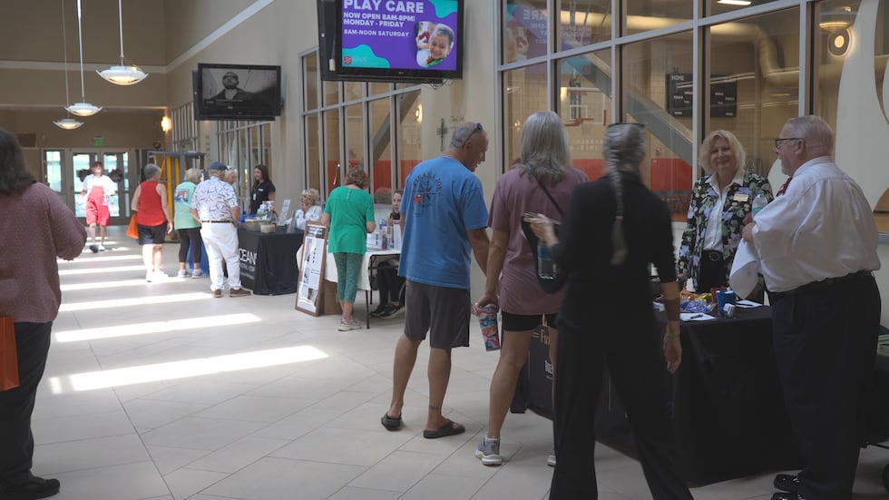 Kroc Center National Senior Health and Fitness Day event promotes seniors staying active as they age 2 Different vendors were in attendance as seniors took part in activities such as Balance Class...