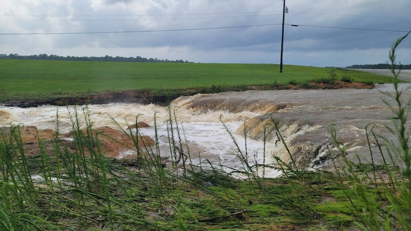 Homes believed to be at risk are being notified by the Pearl River County Emergency Management...