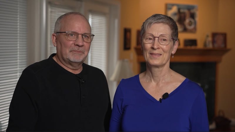 Kelly (left) and Katherine Graves say the car rental giant Enterprise demanded nearly \$10,000...