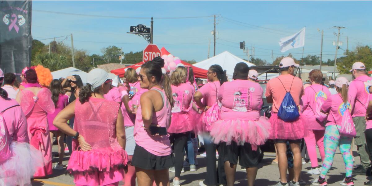 pink dress run gulfport Gulfport Turns Pink for Breast Cancer Awareness at Carter's Champions Run