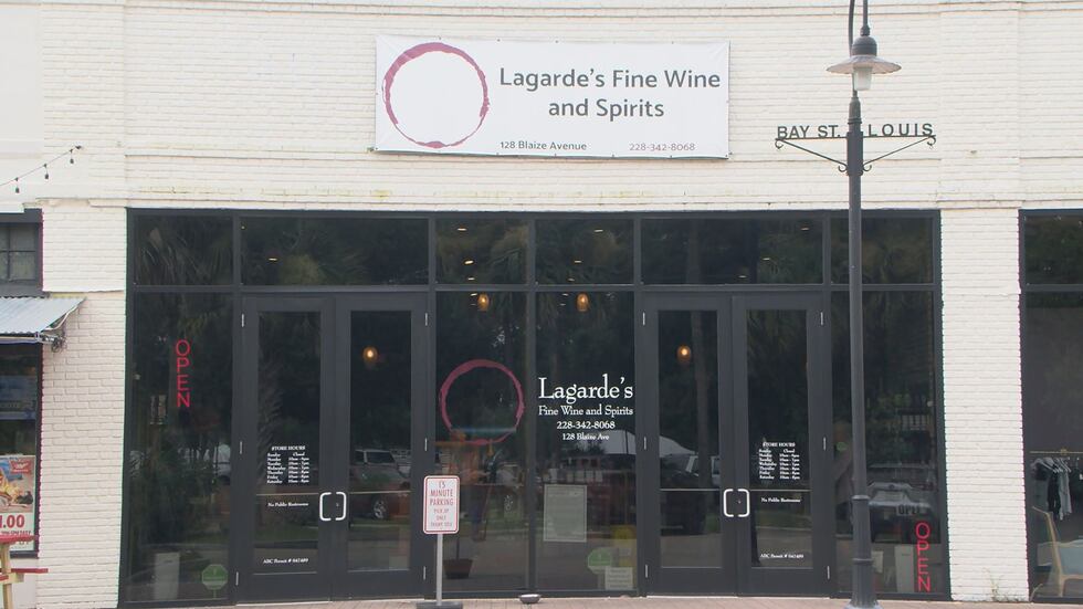 Lagarde's Fine Wine and Spirits is located at 128 Blaize Avenue in Bay St Louis.