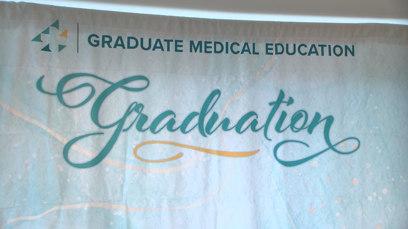 At the Gulf Hills Hotel and Resort Friday evening, 17 resident physicians graduated from...