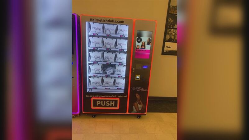 Biloxi salon owner installs wig, hair care vending machine on Keesler Base Biloxi salon owner installs wig, hair care vending machine on Keesler Base