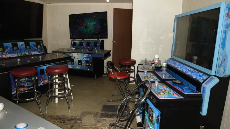 Decatur police found several illegal gambling machines