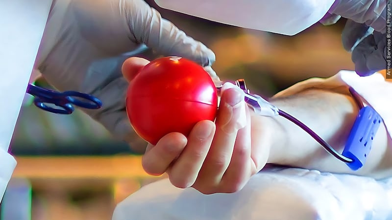 You can donate blood at one of the Media for Red Cross Blood Drives.