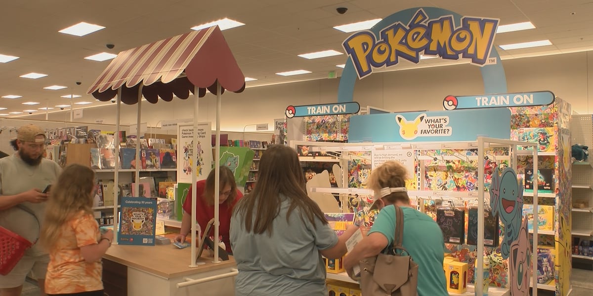 Pokémon fans celebrate game’s 30th anniversary at D’Iberville Target
