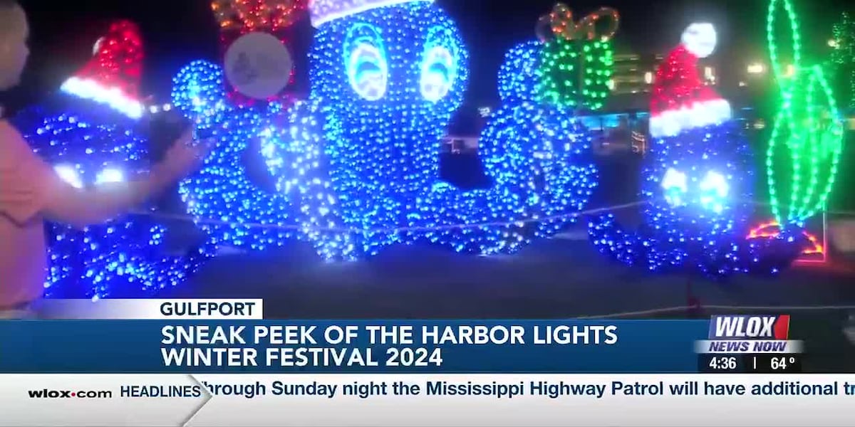 Harbor Lights Winter Festival in Gulfport brightens up the holidays