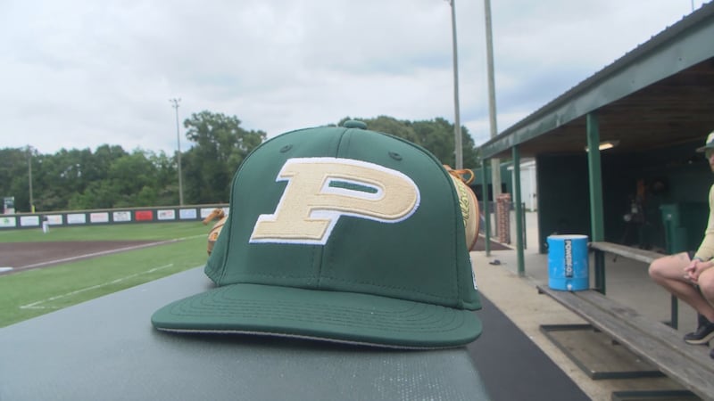 The game started late due to weather throughout the day.