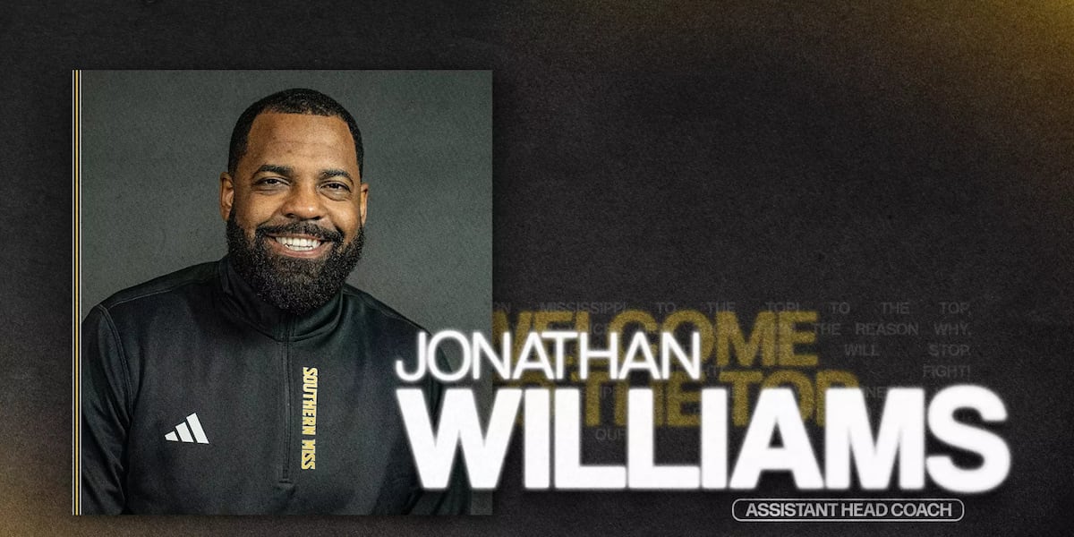 Wiggins native Jonathan Williams hired as USM women’s basketball assistant head coach
