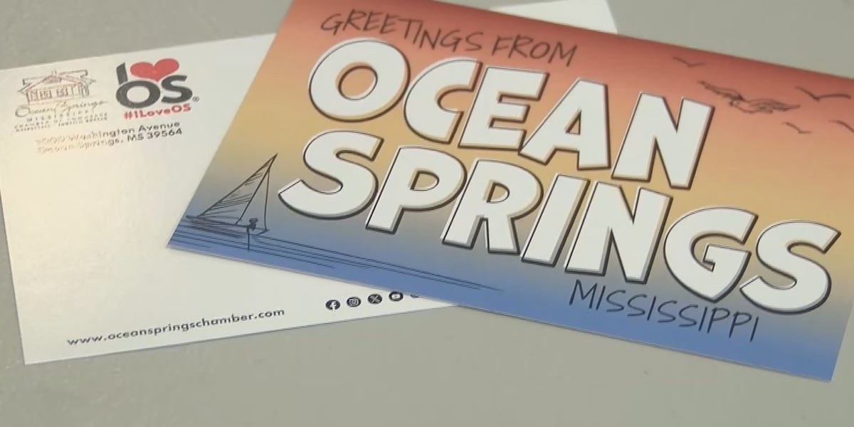 ‘Greetings from Ocean Springs’: New postcard helps promote tourism