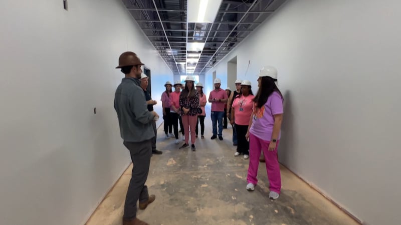 Contractors say work will be done just in time for the 2026-27 school year.