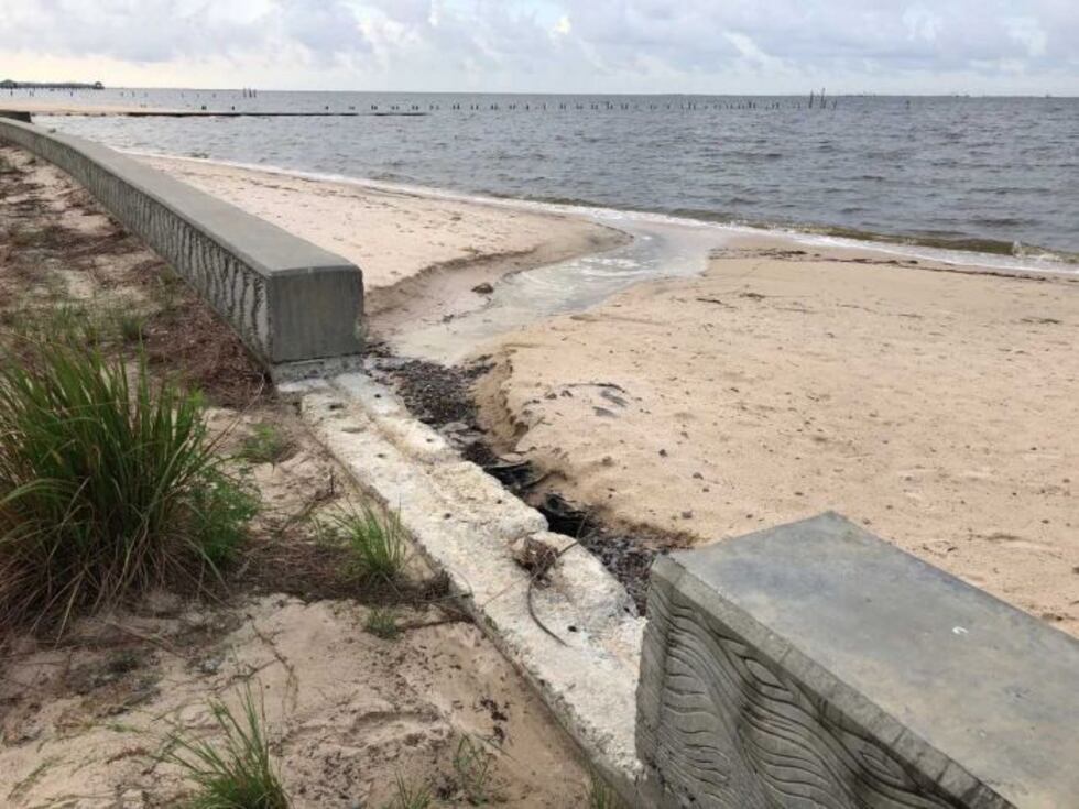 Ocean Ridge Shore Protection Project Living shoreline project could shore up Front Beach in Ocean Springs