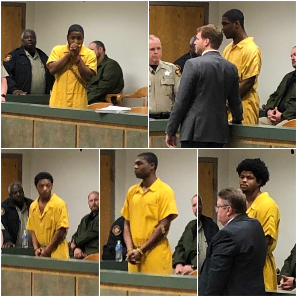 Top Left: Darrian Dontae Cooks
Top Right: Sirmarrion Antonio Davis
Bottom Left: Michael...