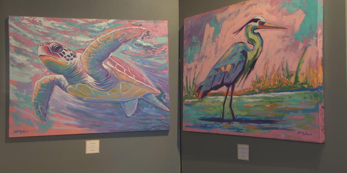 New Coastal art exhibit showcasing colorful creations opens in Biloxi