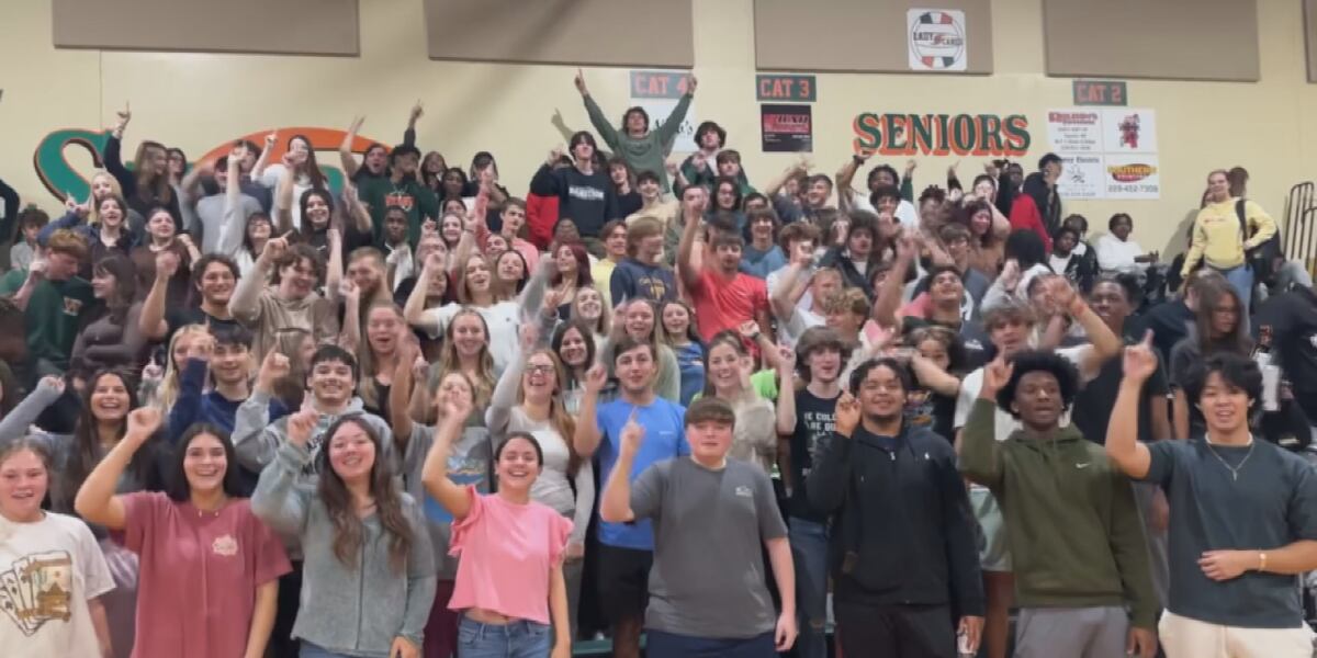 West Harrison celebrates being named 1 high school in the state