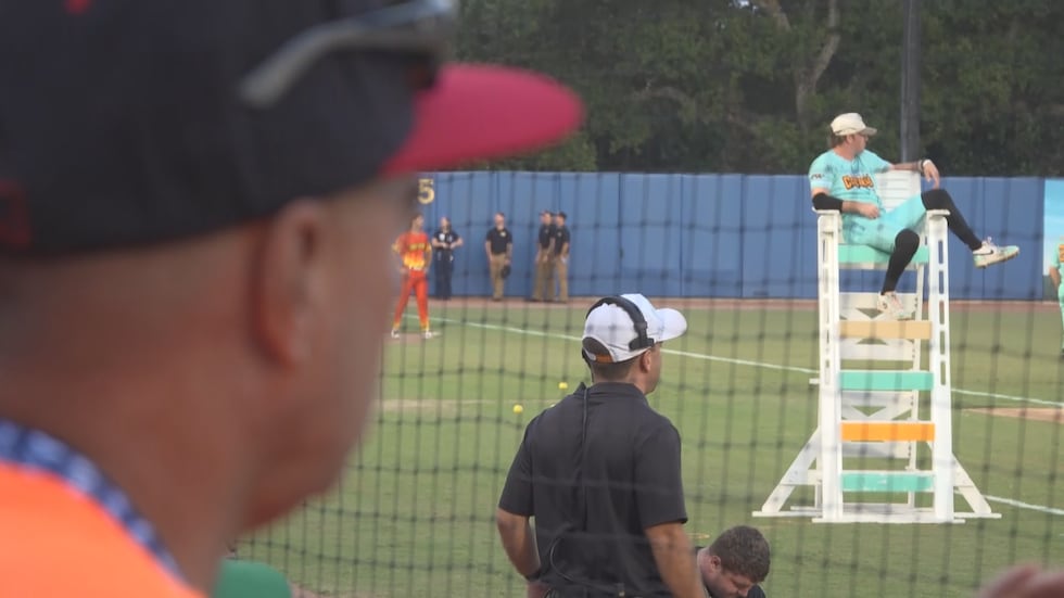 Banana Ball took over Keesler Federal Park for the second night in a row Saturday.