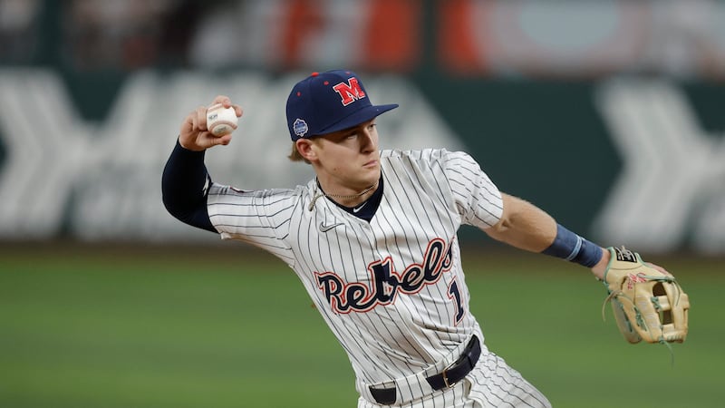 The Rebels are a win away from advancing to a super regional. (AP Photo/Brandon Wade)