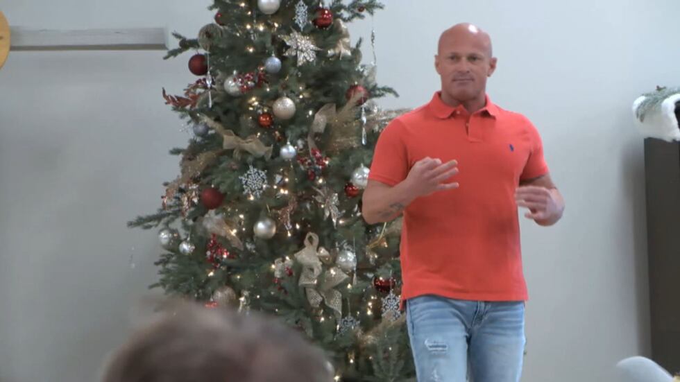 Ricky Johnson Jr. stood in front of a crowd at Home of Grace in Vancleave to share his story...