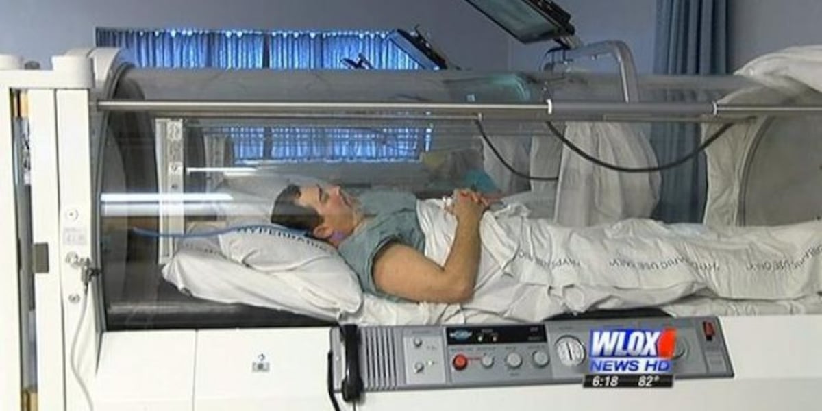 Oxygen therapy helps south Mississippi man save his toe logo