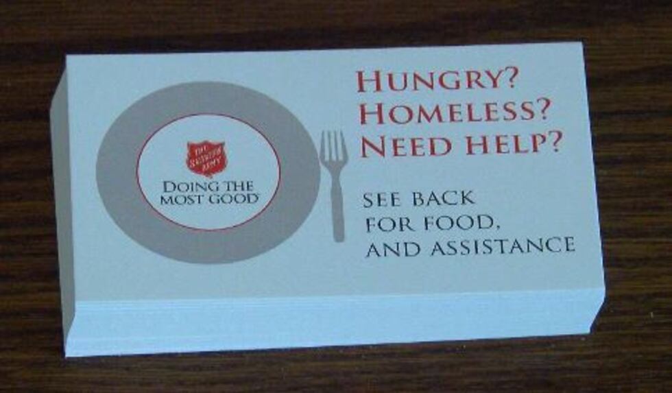 Panhandler Hand Out New program in Biloxi gives panhandlers a hand up instead of a handout