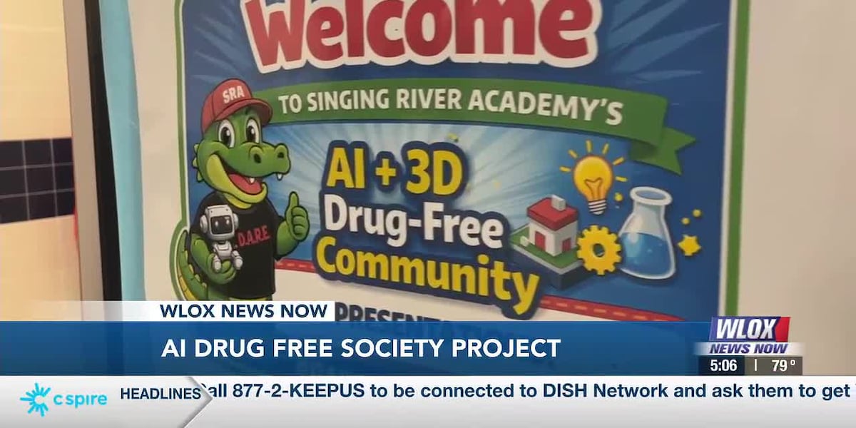 Gautier Fifth Graders Leverage AI and 3D Printing to Craft Drug-Free City Blueprint