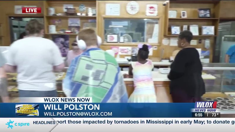 Anderson's Bakery is located at 2033 Market Street in Pascagoula.