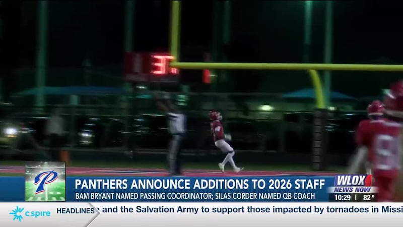 Pascagoula head coach Zach Green announced two additions to his staff tuesday in Bam Bryant...