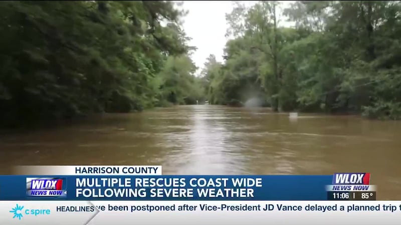 First responders stayed busy with water rescues Thursday and into Friday morning.