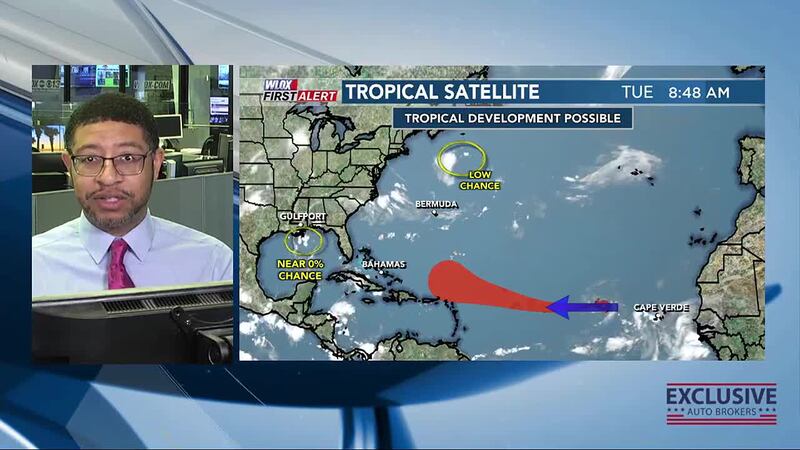 Senior Meteorologist Wesley Williams details today's rain chances.