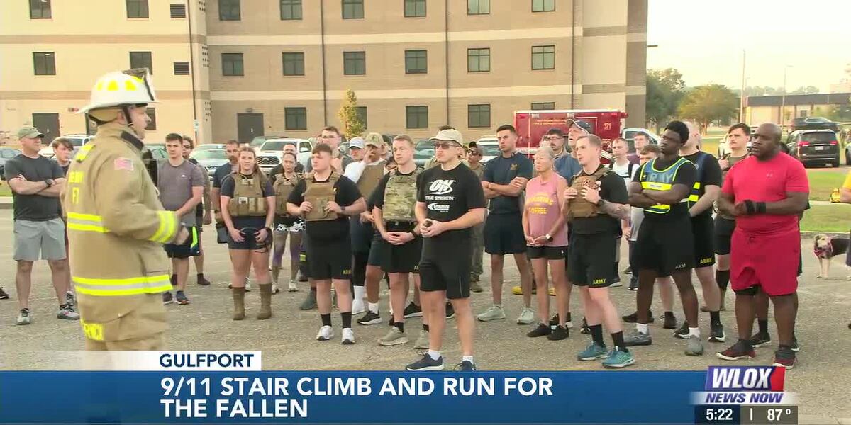Naval Construction Battalion Center holds stair climb, run in ...