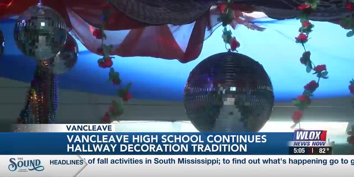 Vancleave High School continues hallway decoration tradition