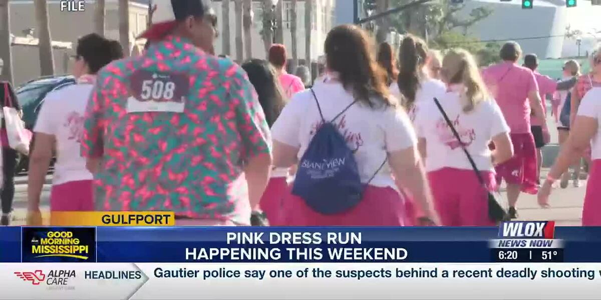 pink dress run gulfport Gulfport Turns Pink for Breast Cancer Awareness at Carter's Champions Run