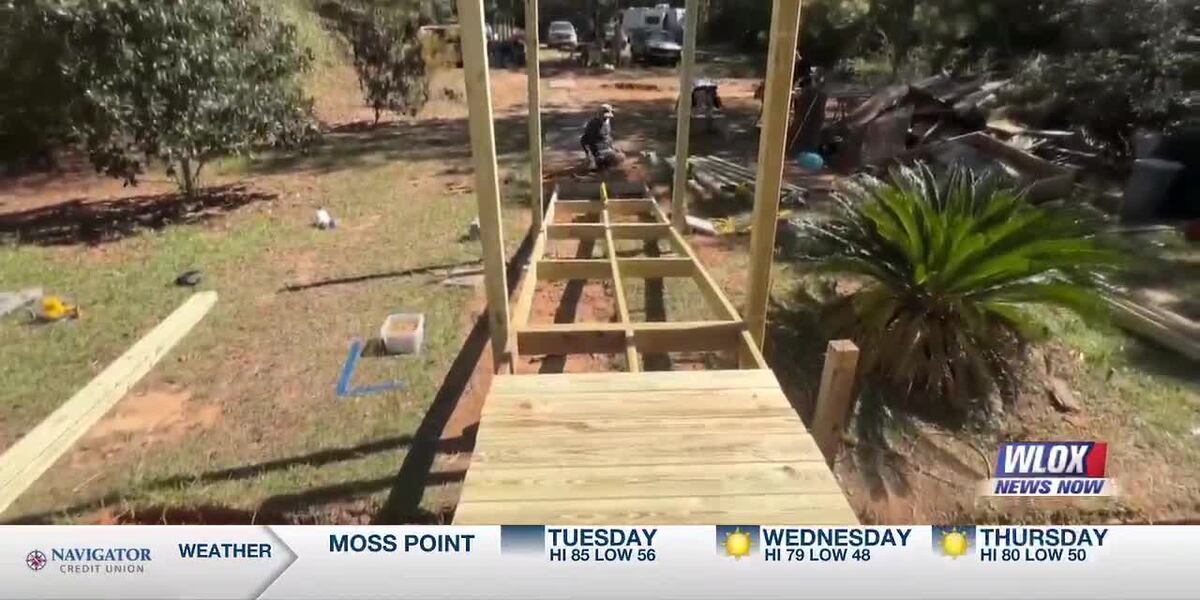 Mississippi Heroes builds new ramp for Army veteran with mobility needs