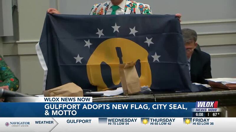 At Tuesday’s Gulfport City Council meeting, members voted to approve a new Gulfport flag,...