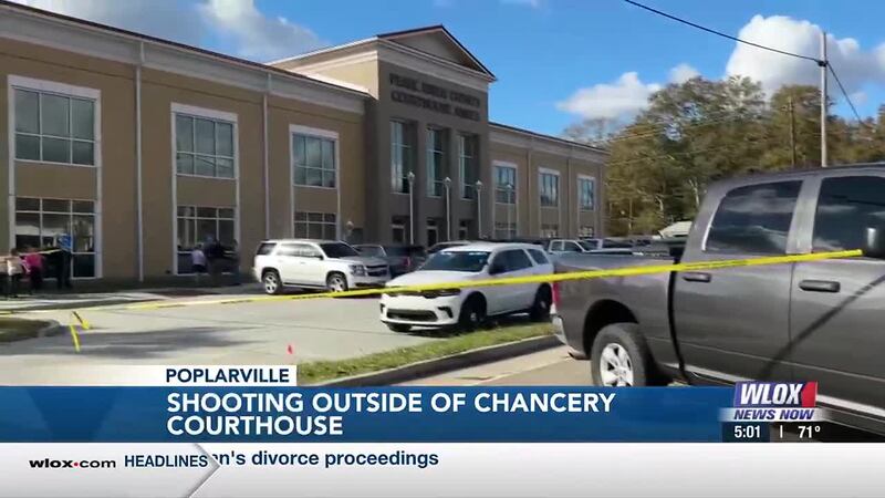 The shooting happened at approximately 12:15 p.m. on Tuesday.