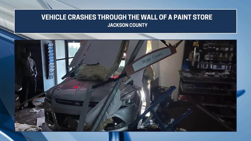 According to the Jackson County Fire Department, no one was injured.